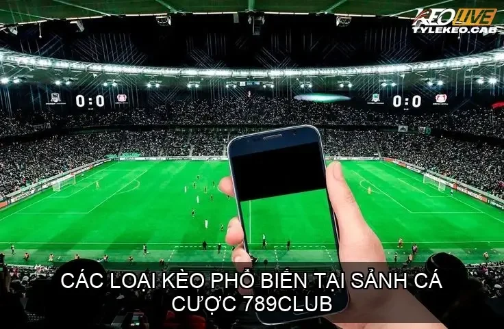 Các loại kèo phổ biến tại sảnh cá cược 789Club