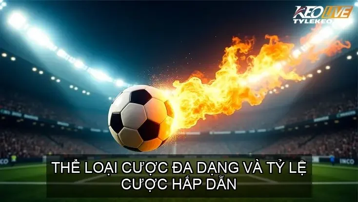 Thể loại cược đa dạng và tỷ lệ cược hấp dẫn