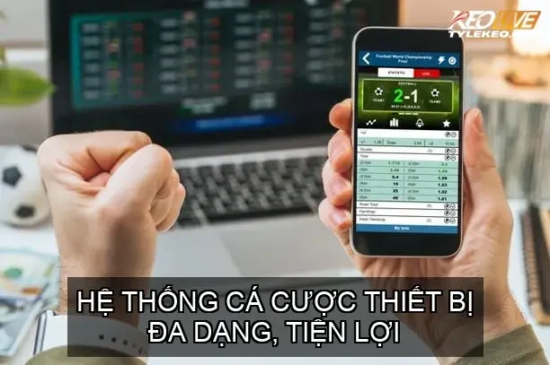 Hệ thống cá cược thiết bị đa dạng, tiện lợi